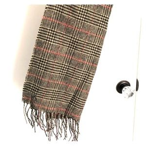 Big plaid blanket scarf